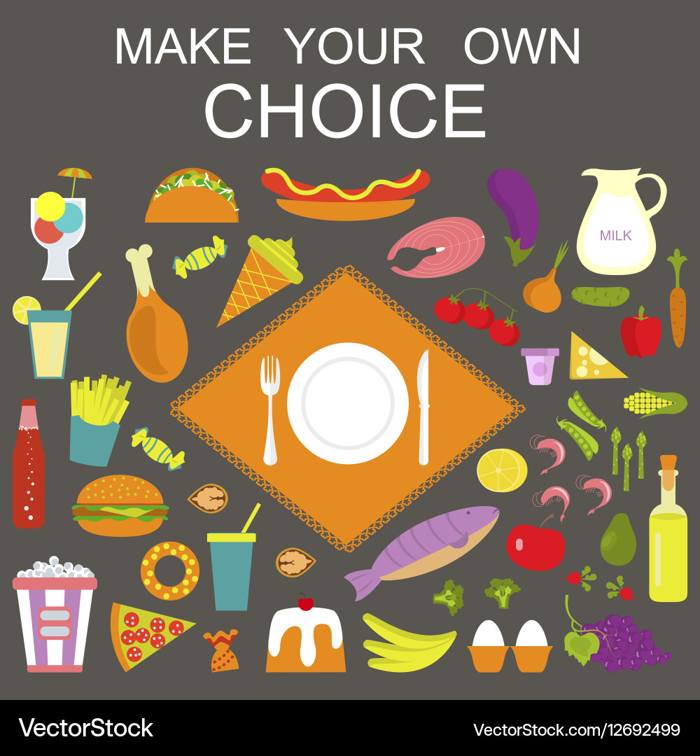 Banner Make Your Choice Royalty Free Vector Image