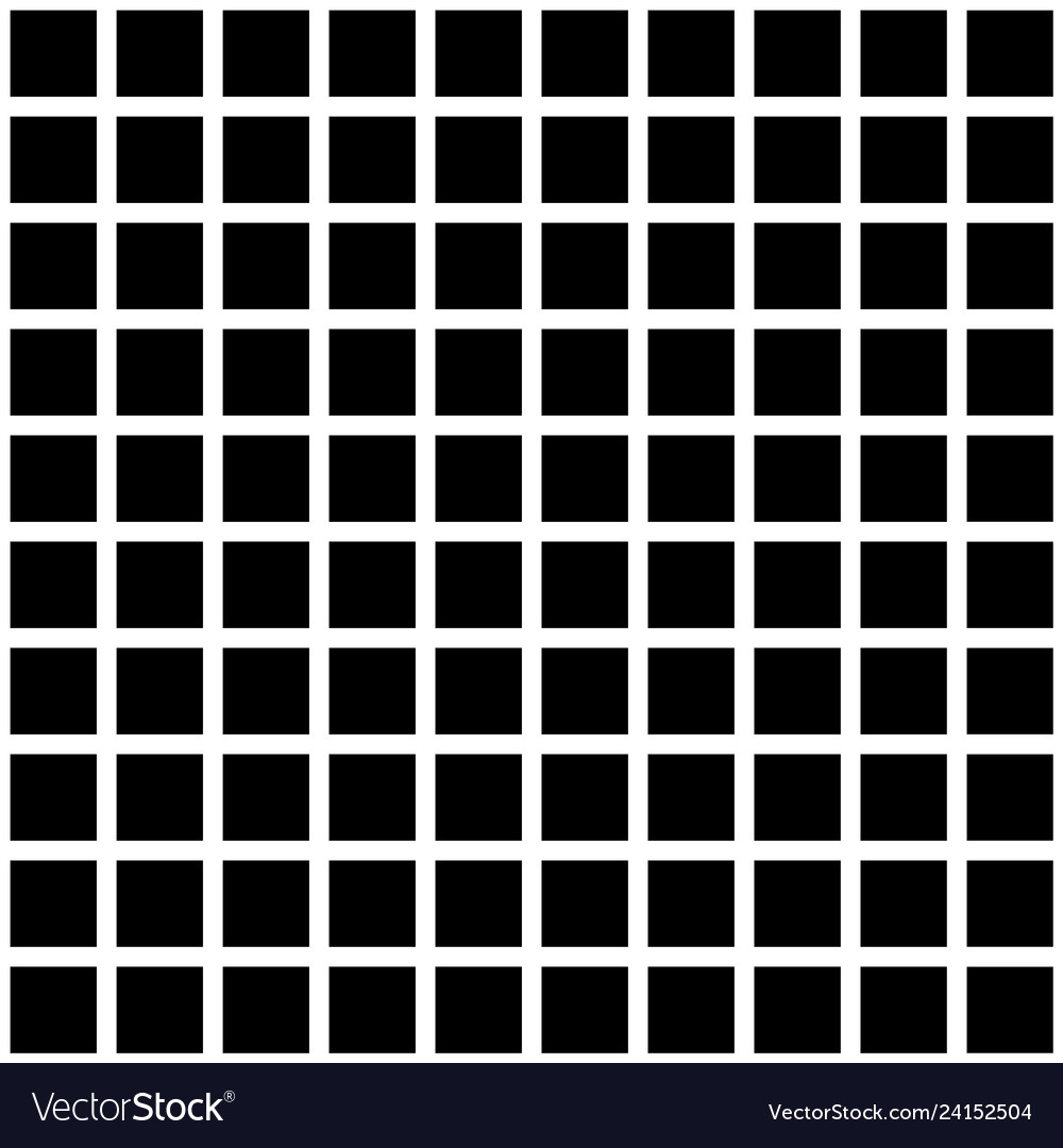 black and white squares