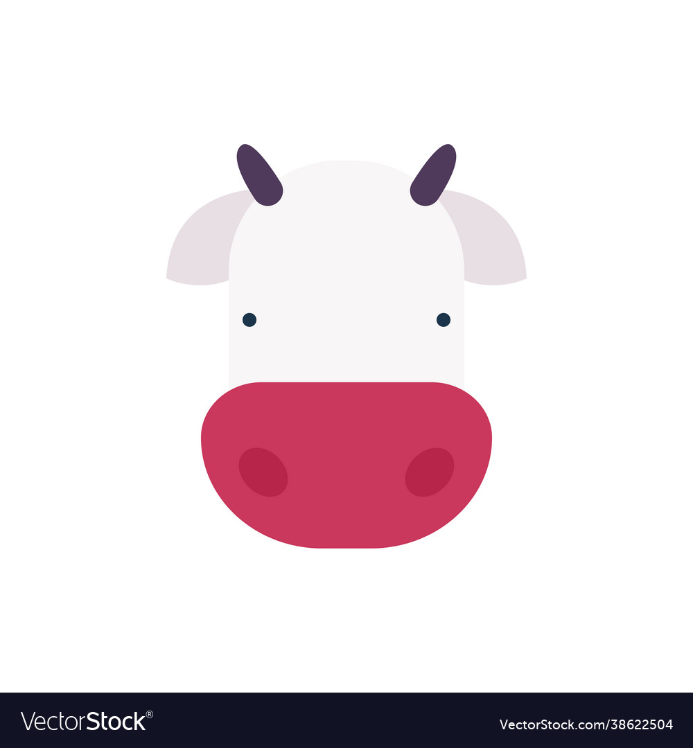 Cow icon animal Royalty Free Vector Image - VectorStock