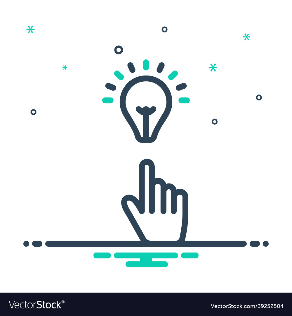 Intend Royalty Free Vector Image - VectorStock