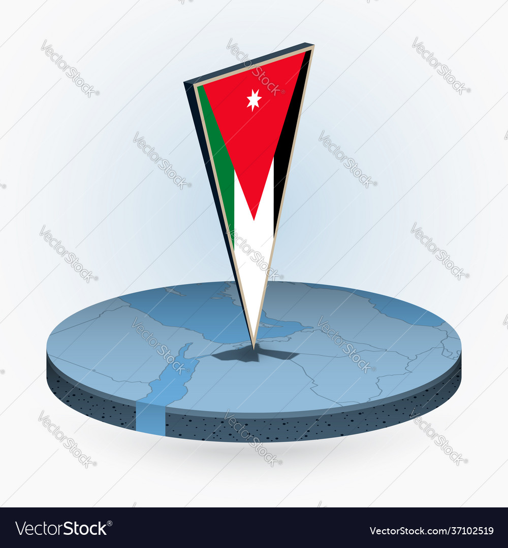 Jordan map in round isometric style