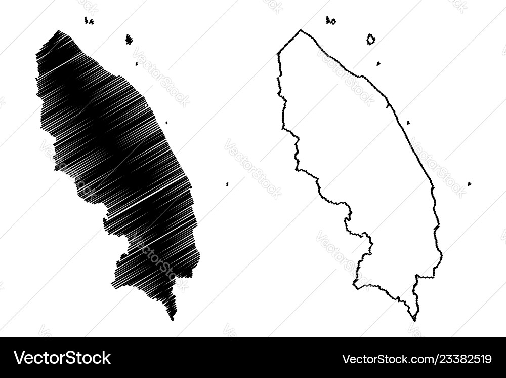 Terengganu Map Royalty Free Vector Image Vectorstock