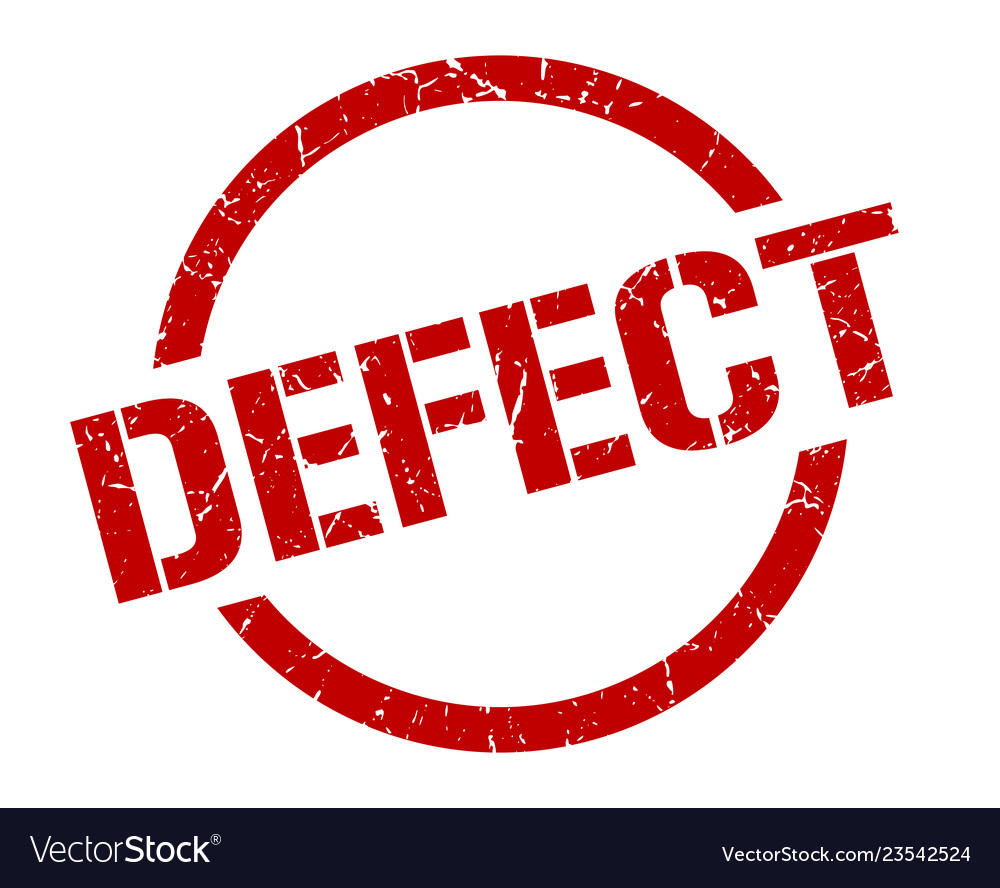 Defect stamp Royalty Free Vector Image - VectorStock