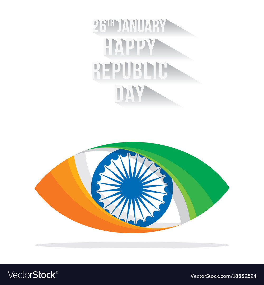 Happy Republic Day Banner Royalty Free Vector Image