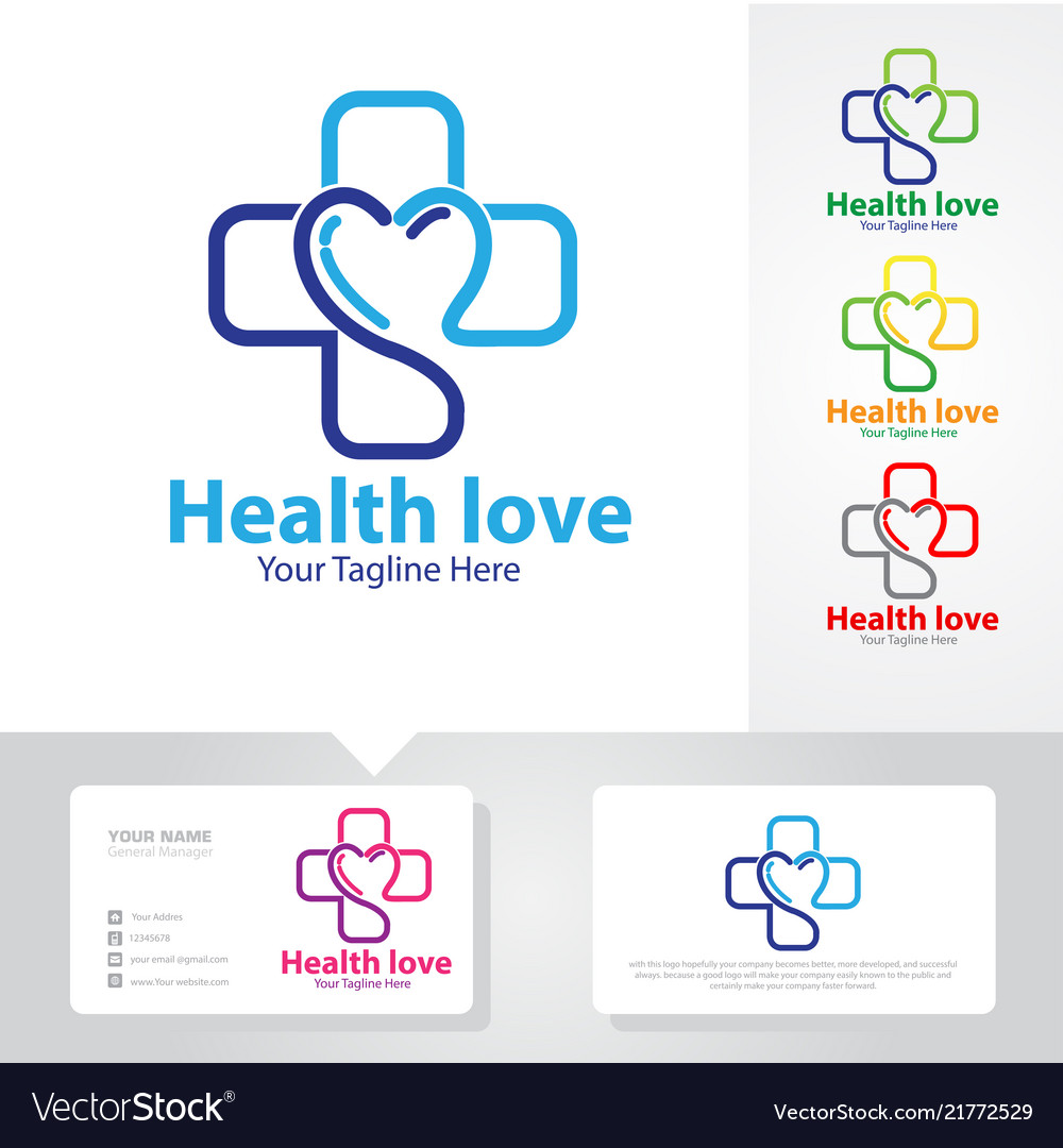 Medicine Logo Designs Royalty Free Vector Image