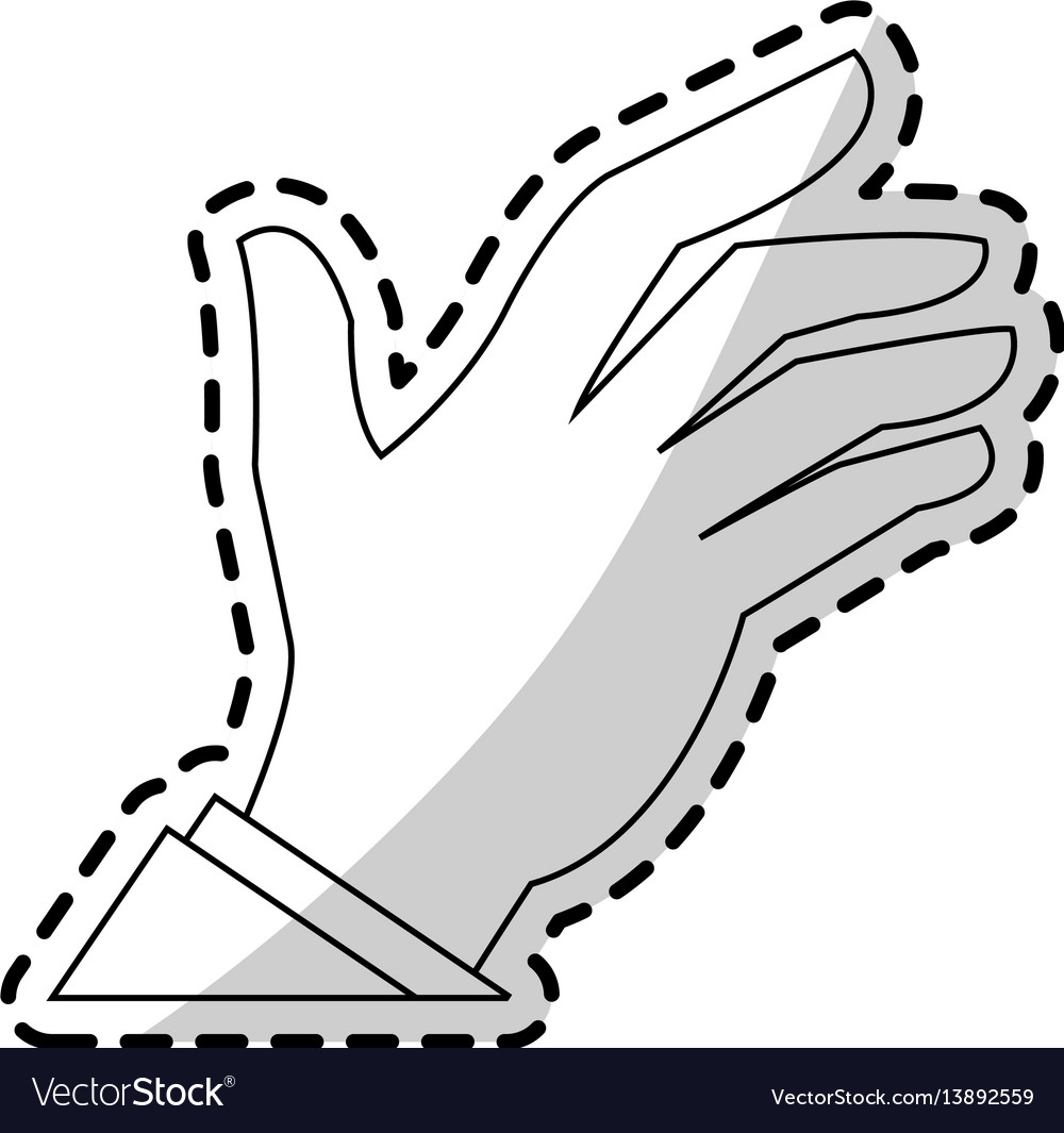 Open hand icon image