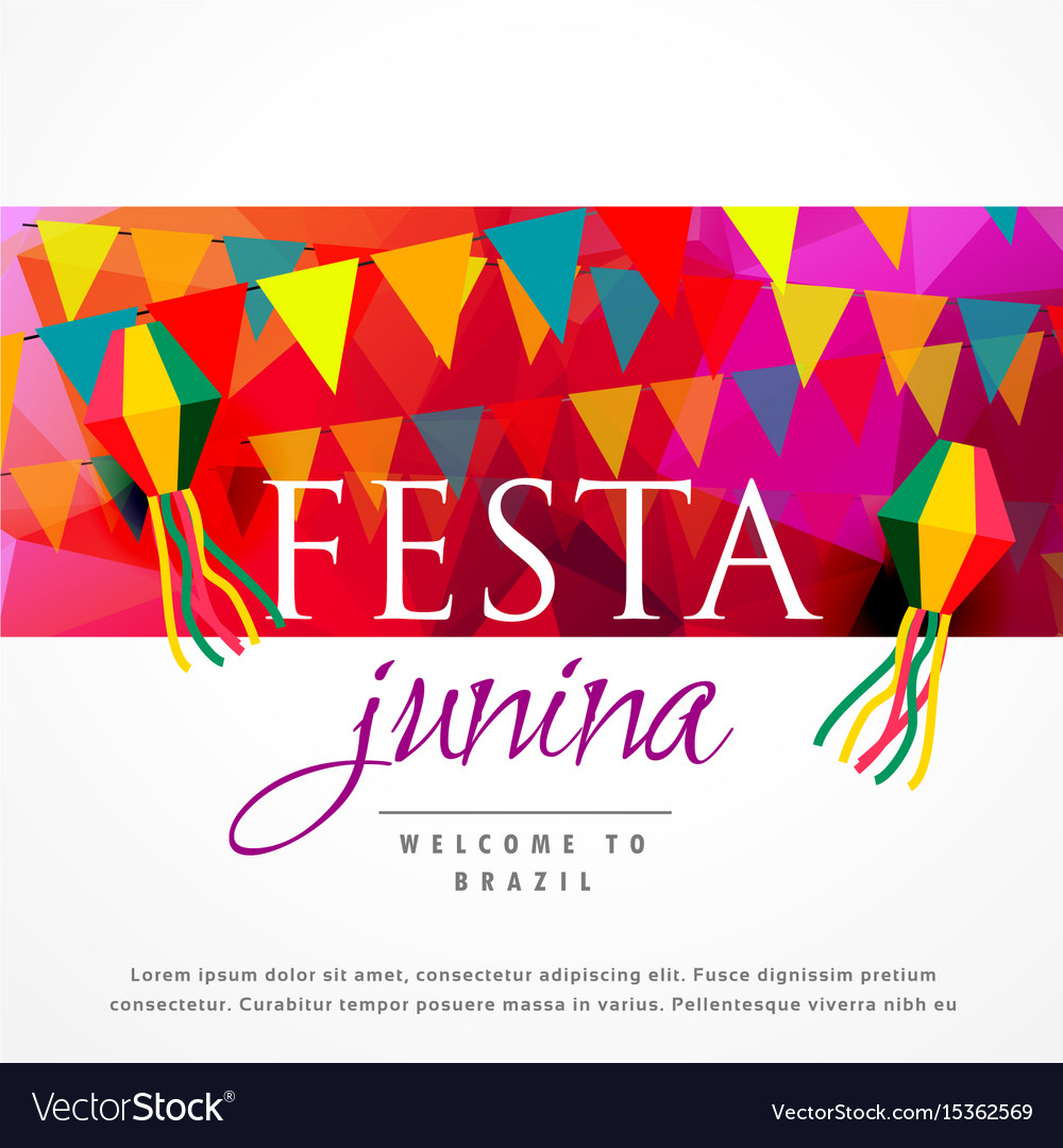 Festa junina carnival background design