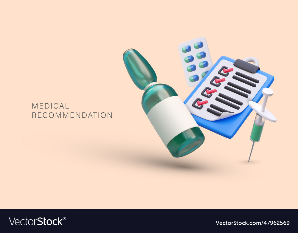 Medical restrictions and Vector Image