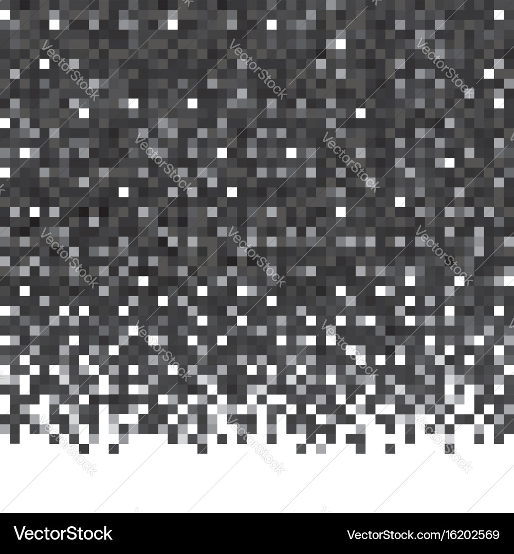 Pixel pattern abstract geometric seamless Vector Image