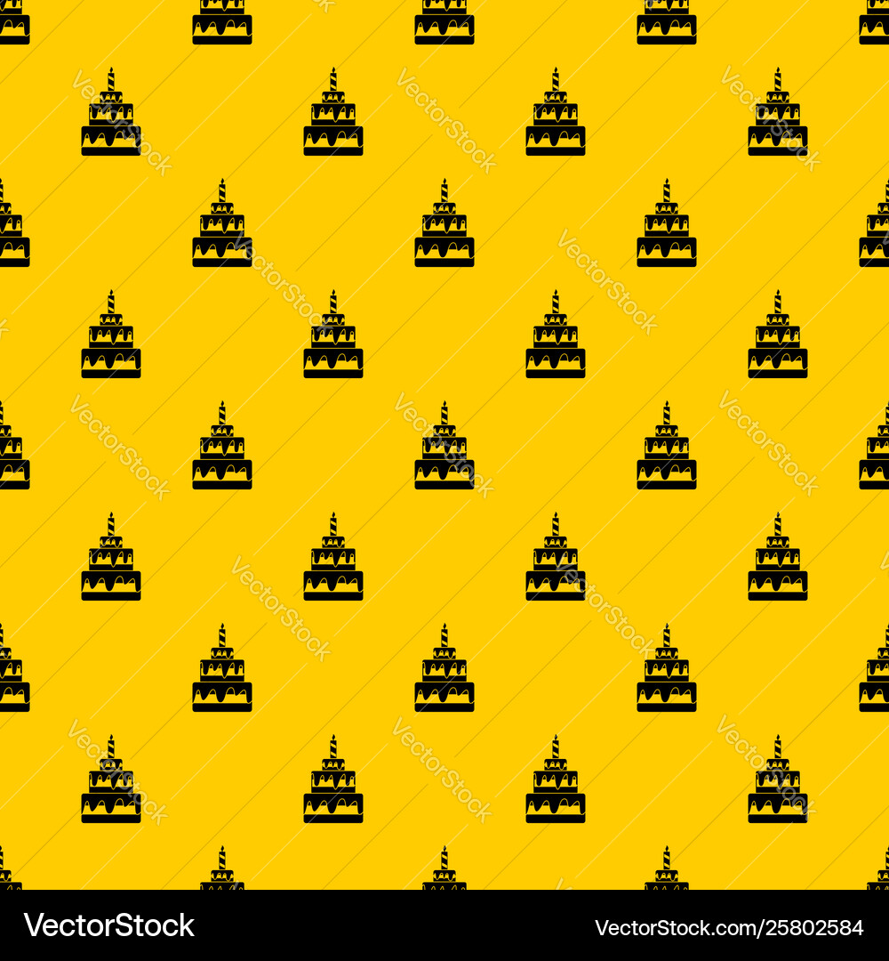 Cake pattern Royalty Free Vector Image - VectorStock