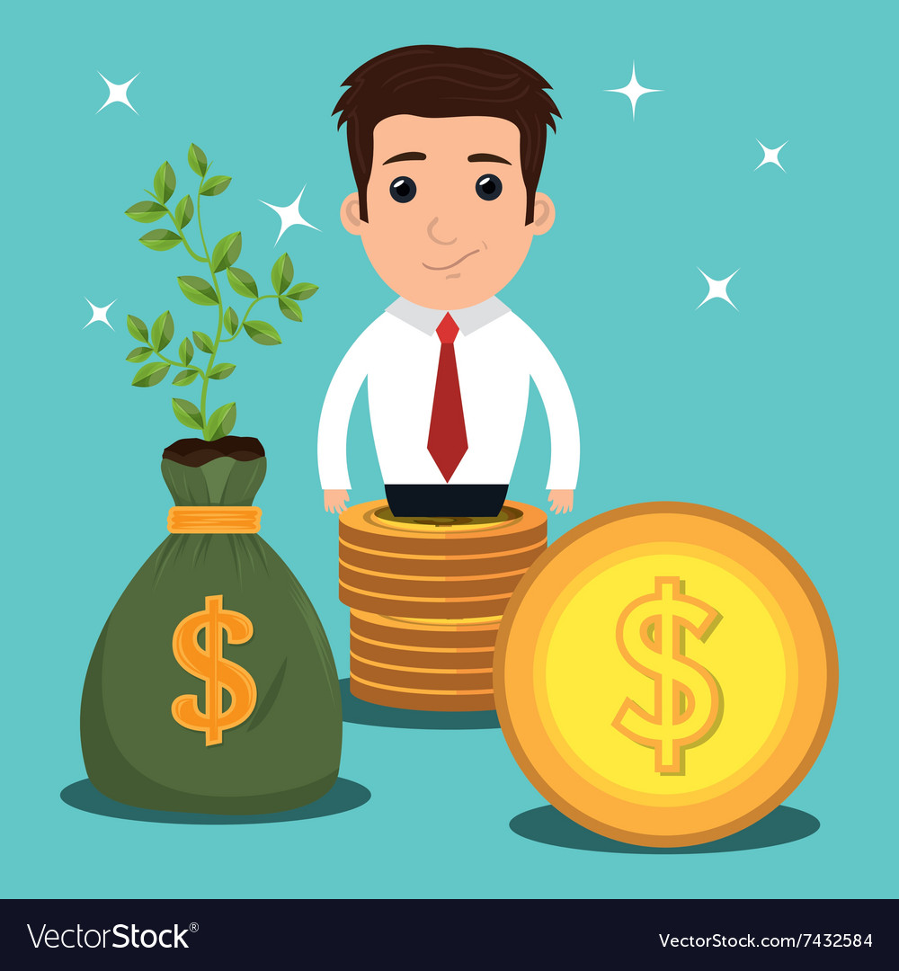 Executive officer or businessman Royalty Free Vector Image