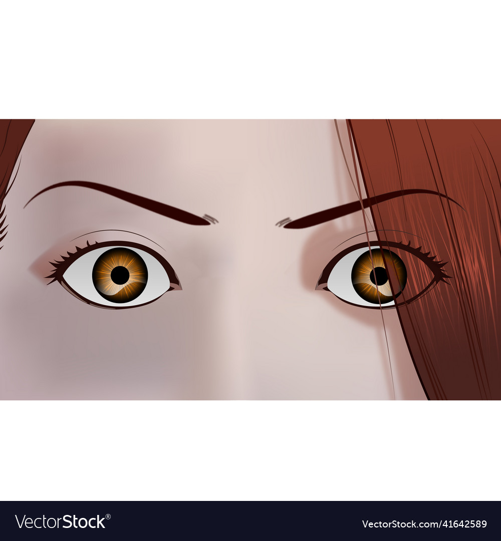 Anime manga face Royalty Free Vector Image - VectorStock