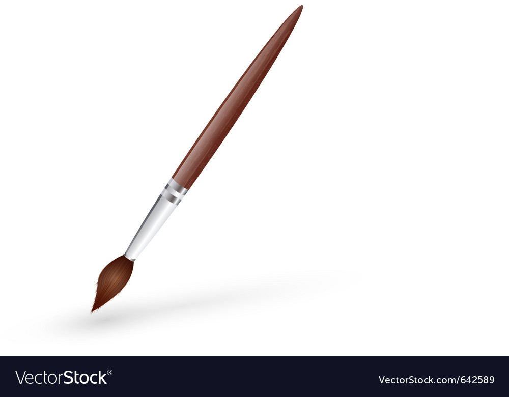 Paintbrush Royalty Free Vector Image - VectorStock