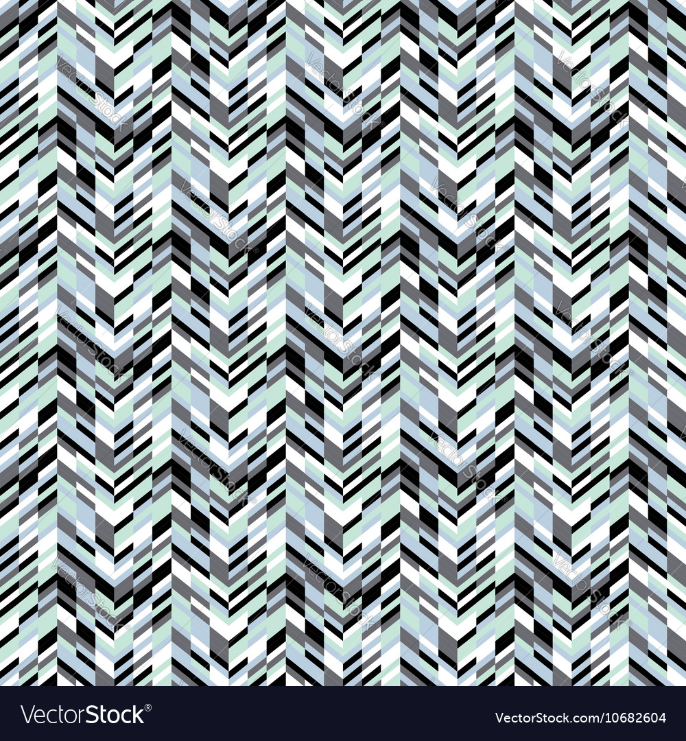 Abstract techno chevron pattern