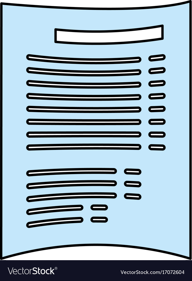 Document Royalty Free Vector Image - VectorStock