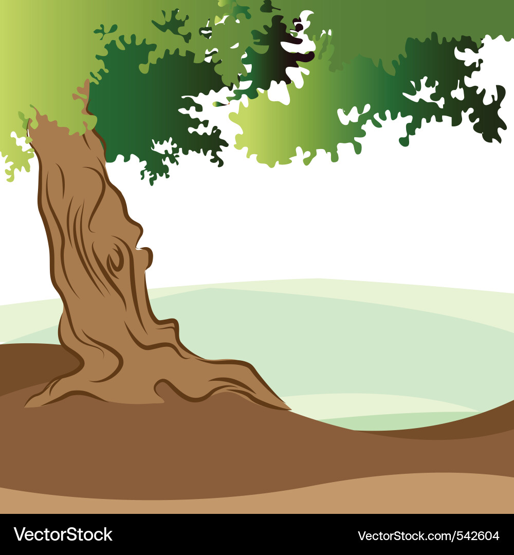 Tree Royalty Free Vector Image - VectorStock
