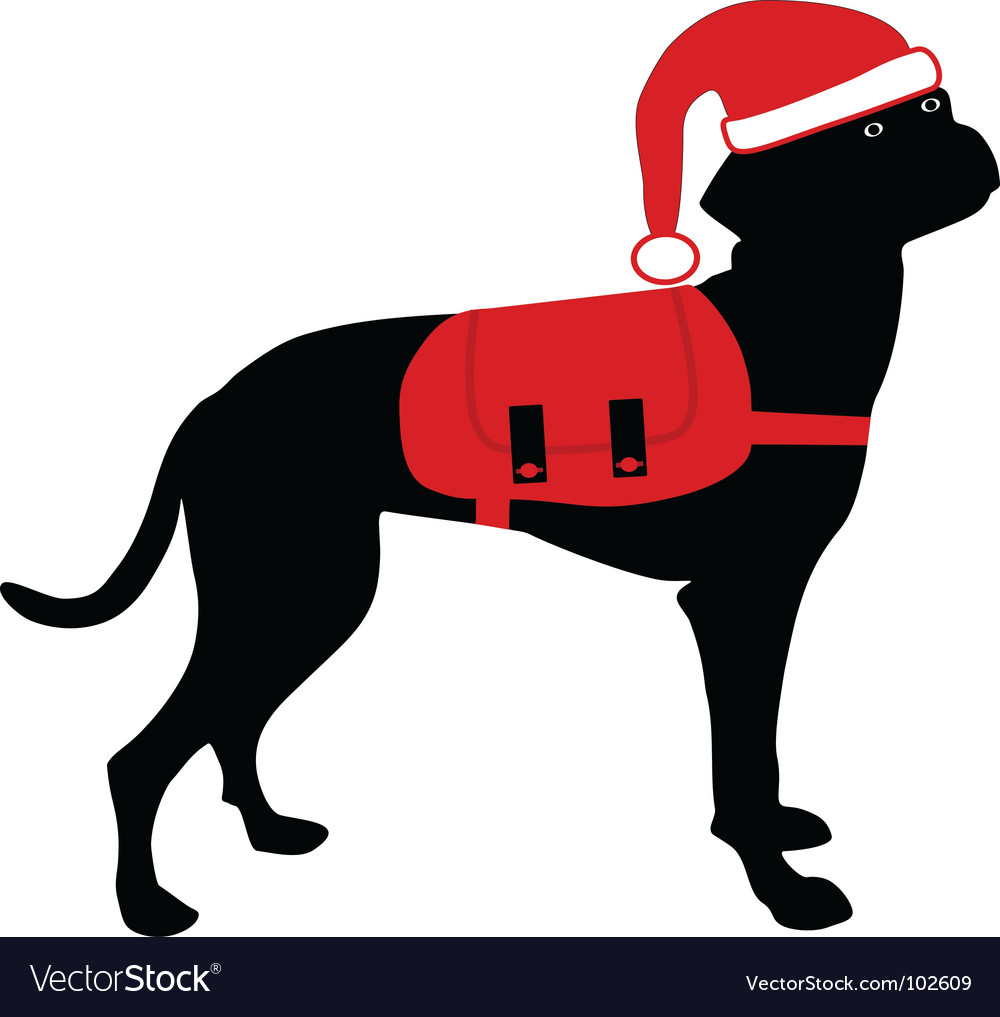 Christmas hat Royalty Free Vector Image - VectorStock
