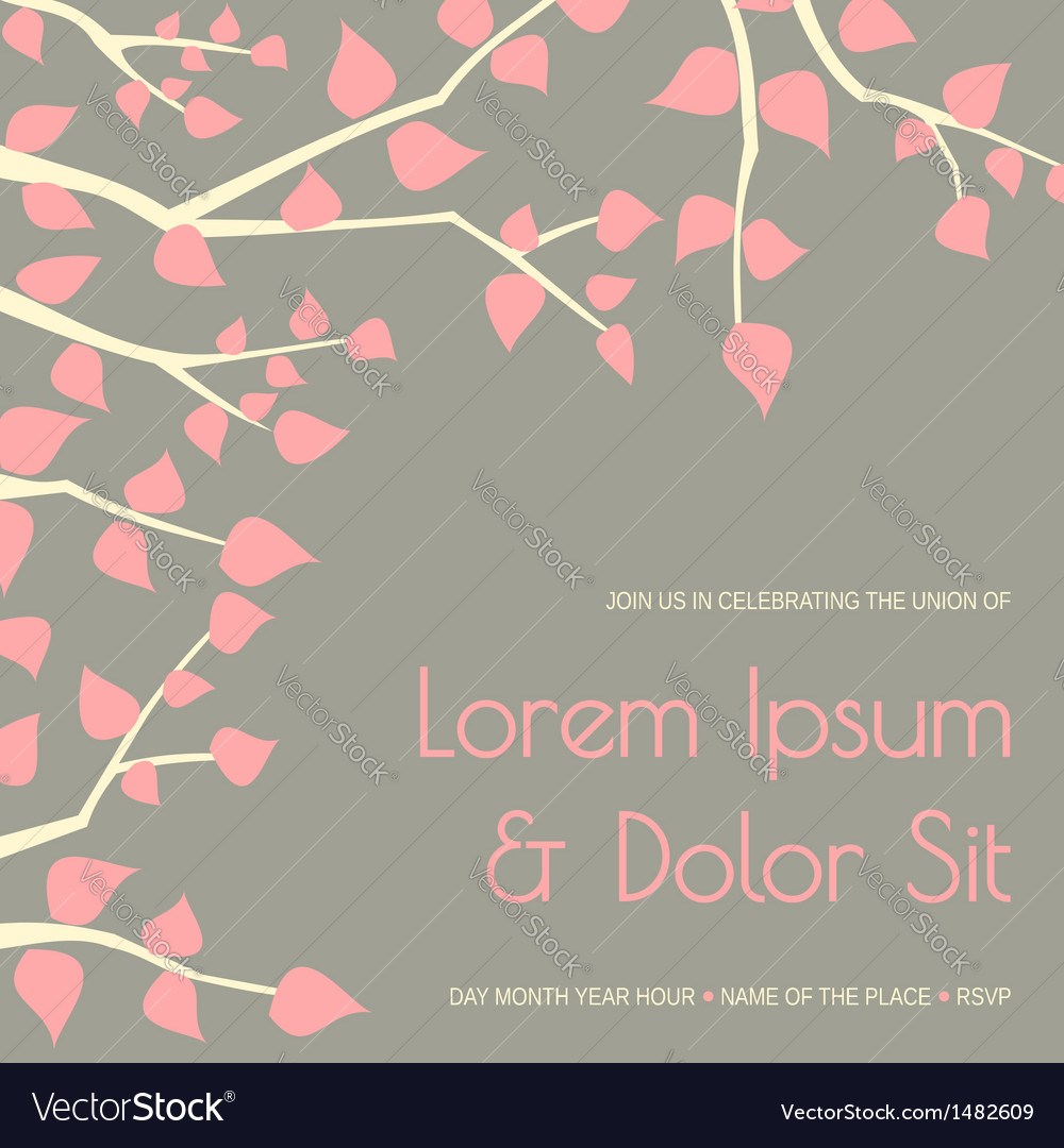 elegant wedding invitation design