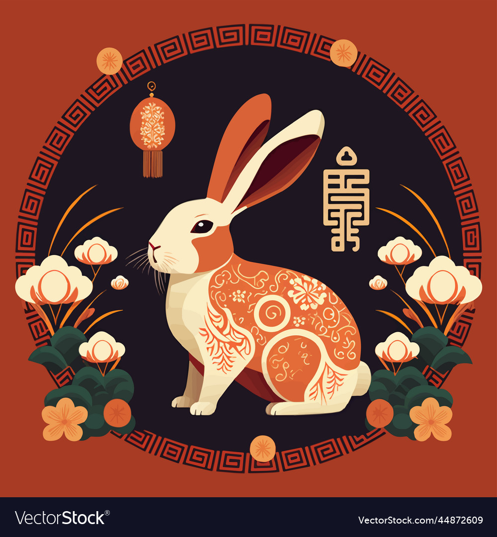 chinese new year rabbit ears