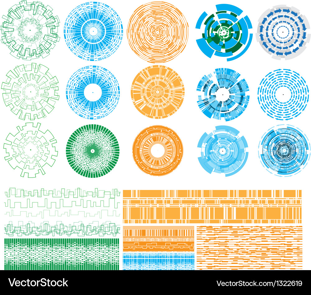Design elements Royalty Free Vector Image - VectorStock