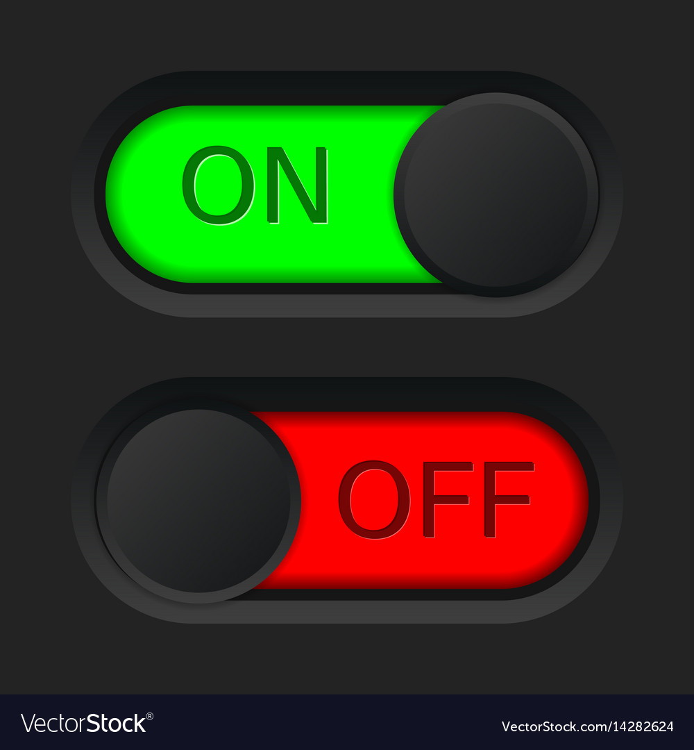 on off button switch