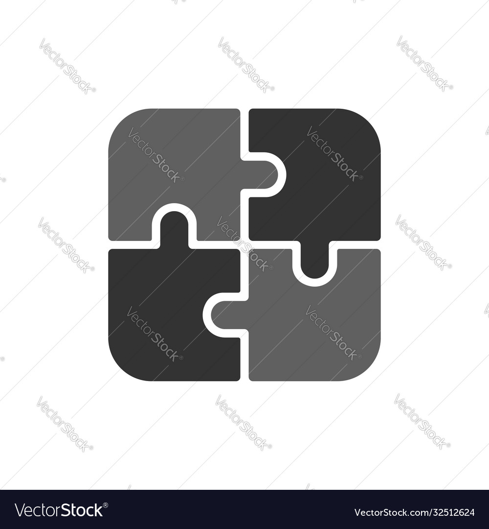 Puzzle game Royalty Free Vector Image - VectorStock