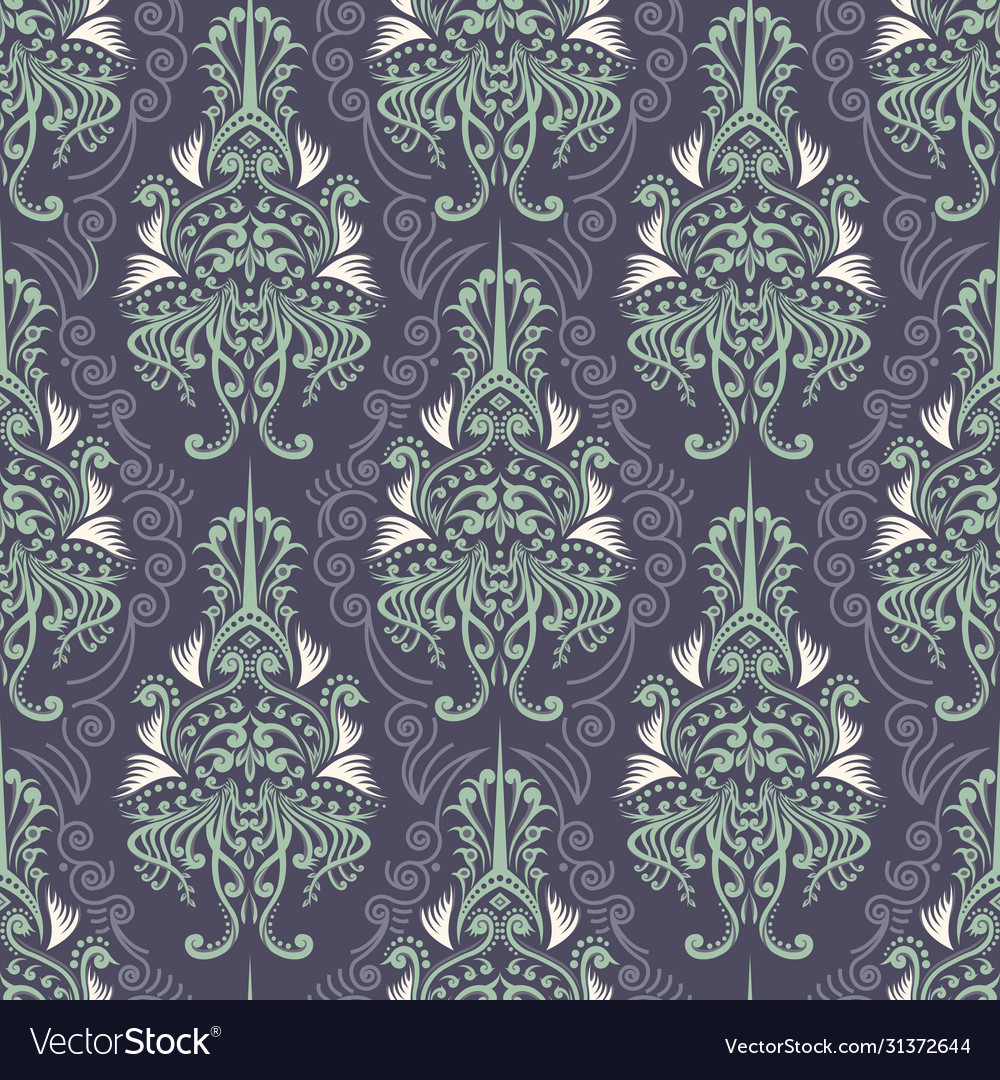 Seamless pattern floral Royalty Free Vector Image