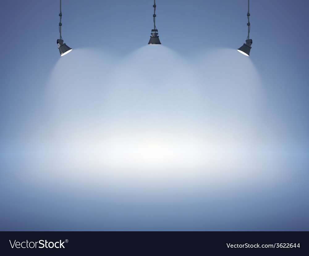 Spot light background Royalty Free Vector Image