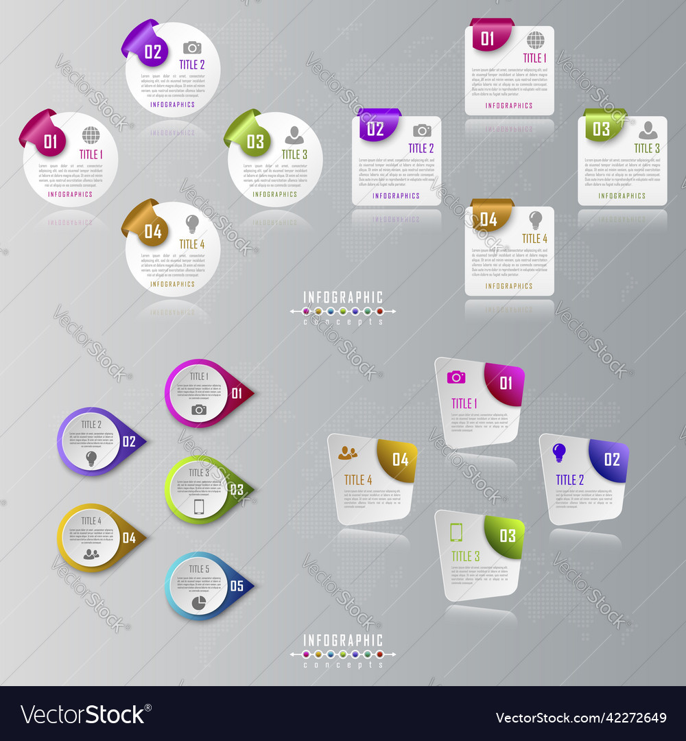 Infographic timeline template for chart diagram