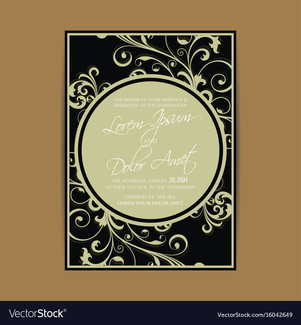 Wedding invitation and save the date cards