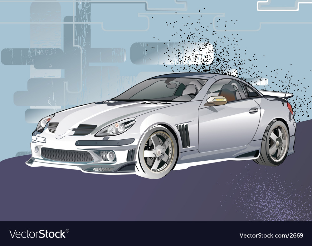 Alto car vector image