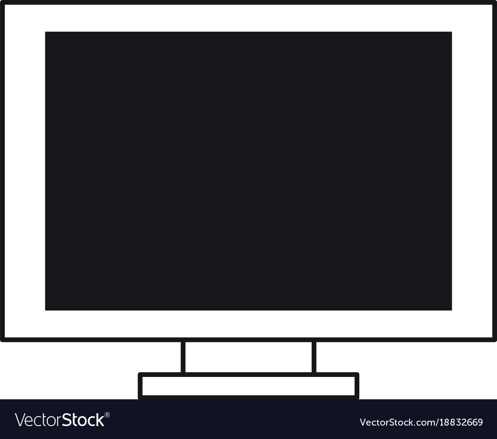 Computer Monitor Icon