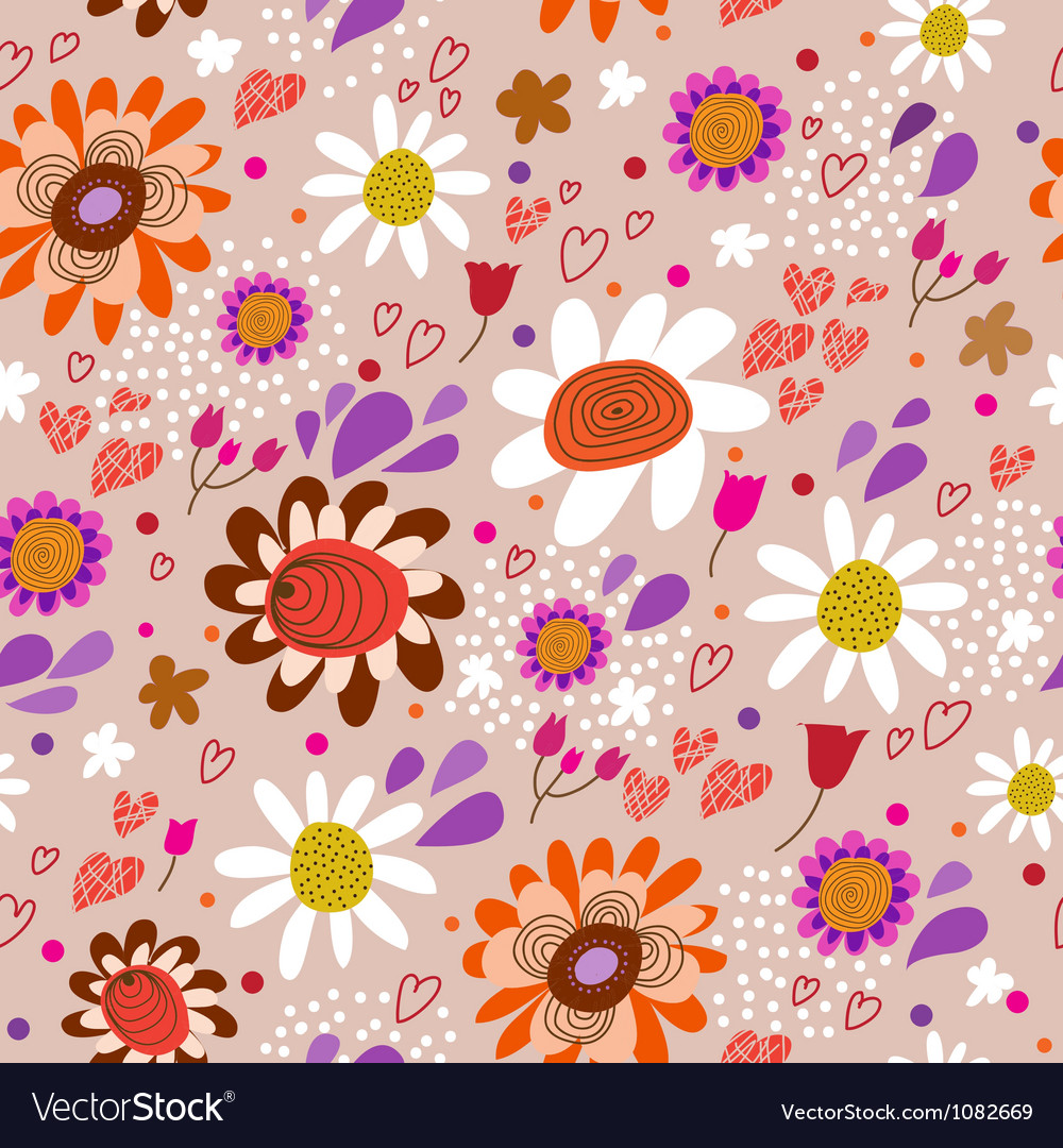 Floral seamless pattern