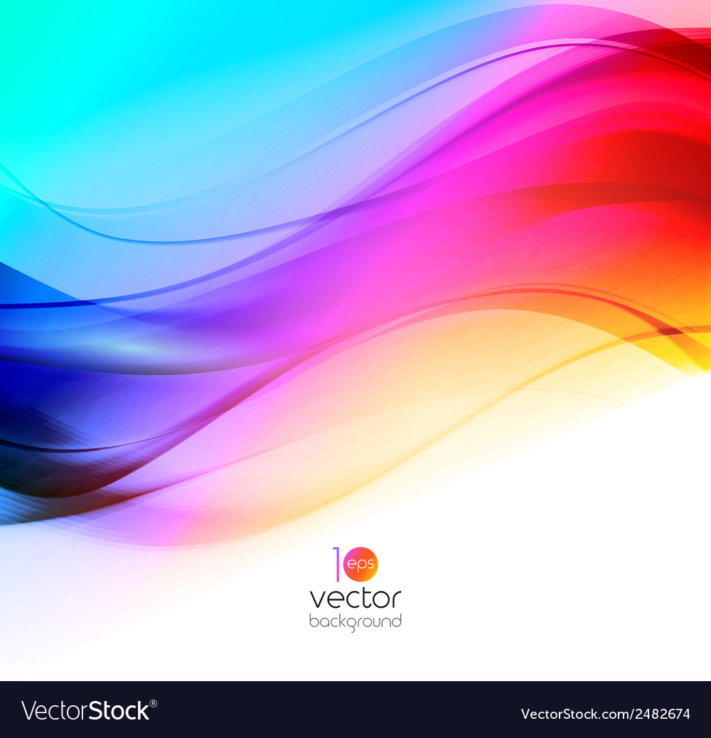 Abstract color template background Royalty Free Vector Image