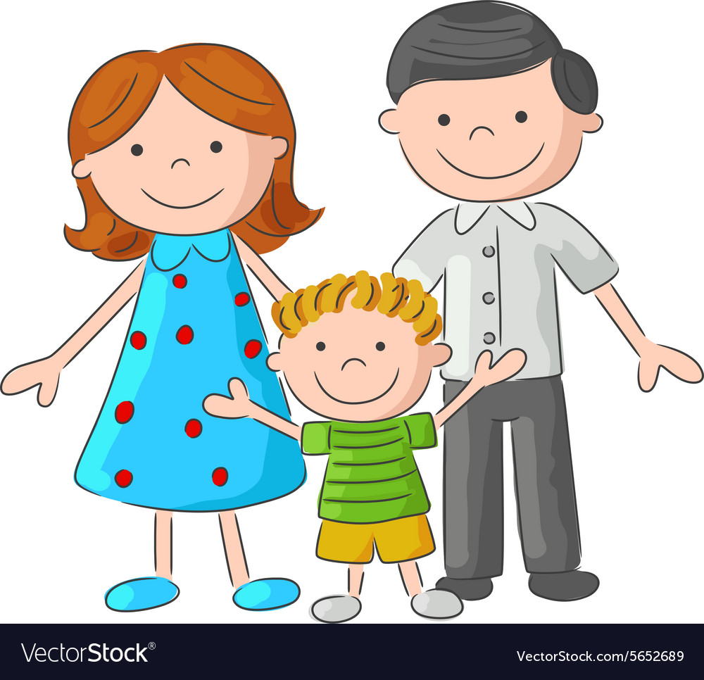 Дети с родителями картинки для детей
