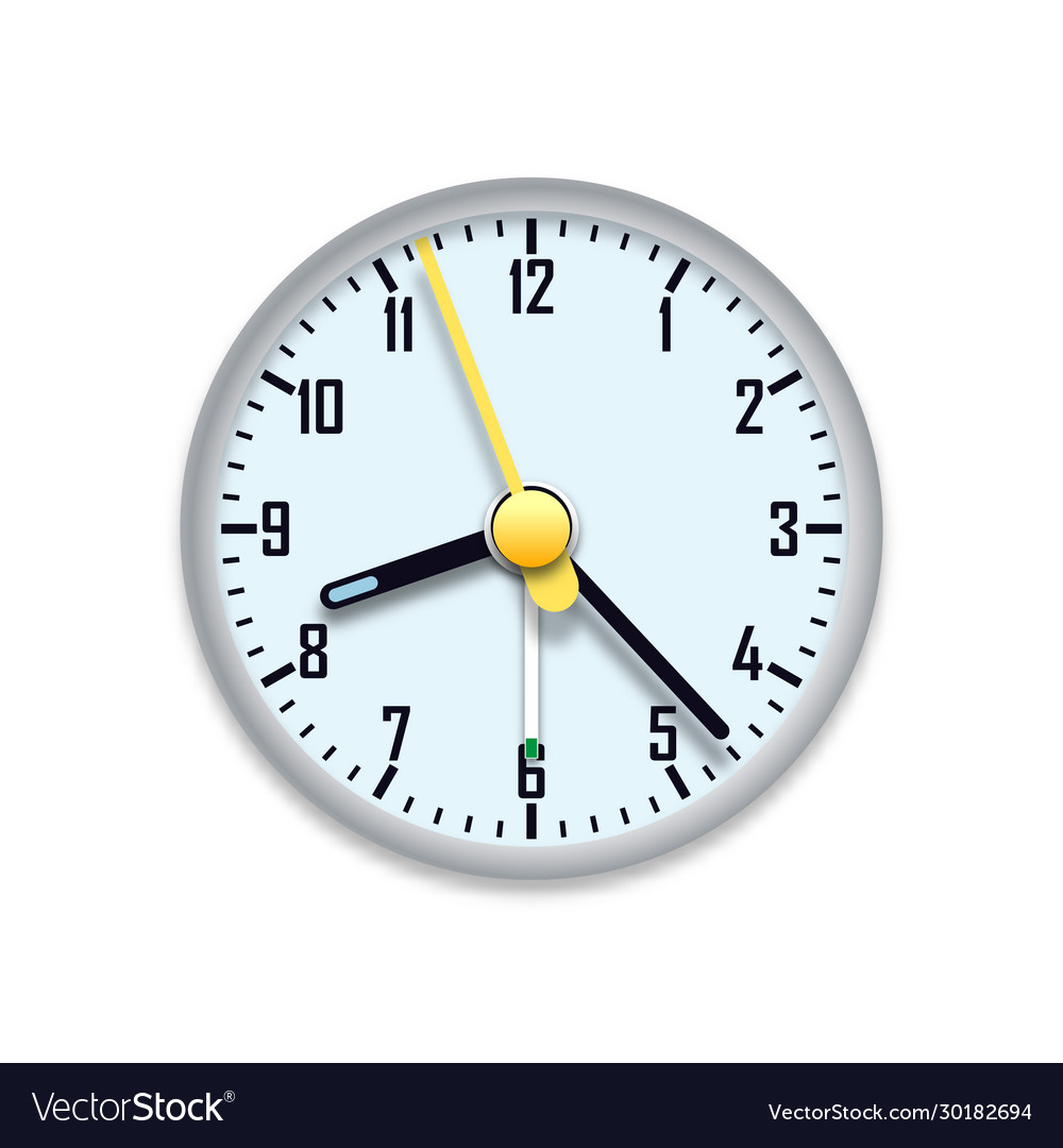 round clock