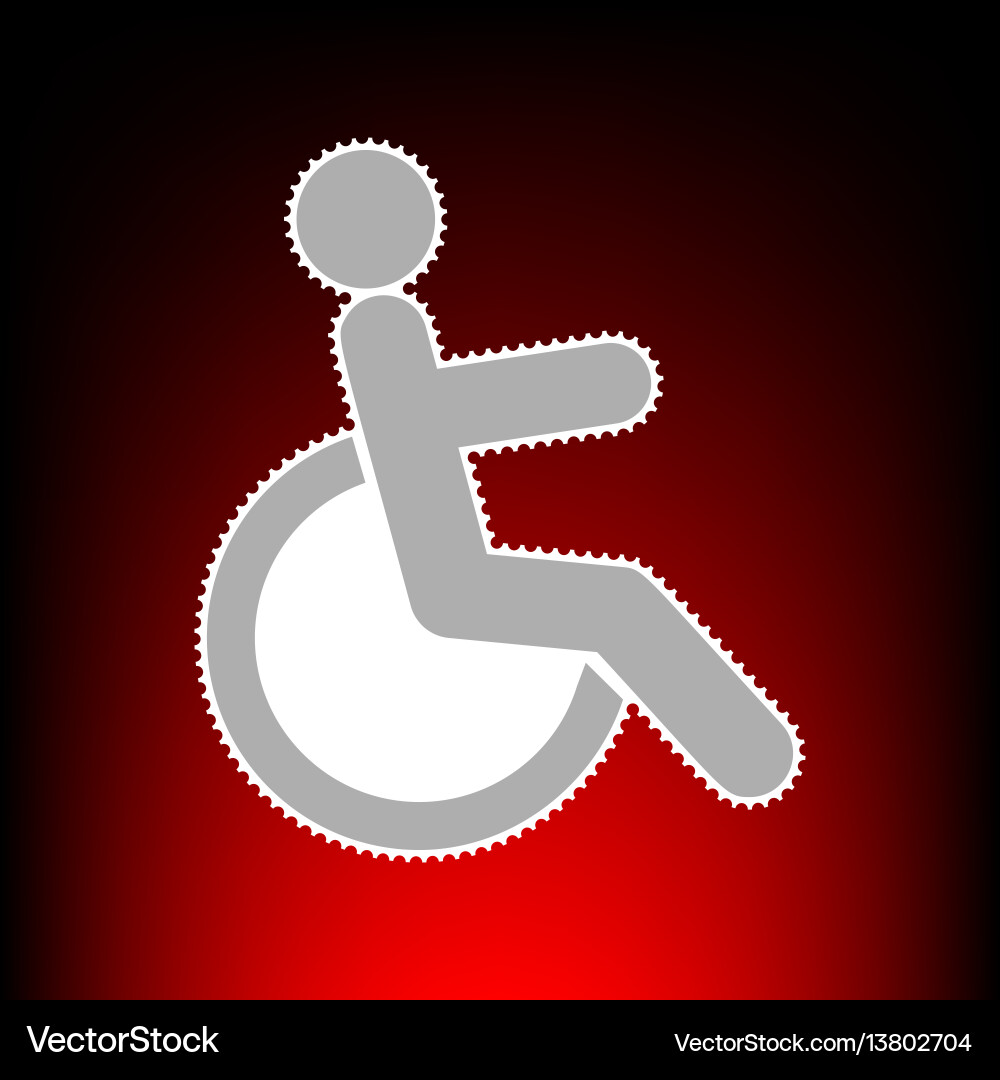 Disbled Vector Disabled Royalty Free Vector Image - VectorStock