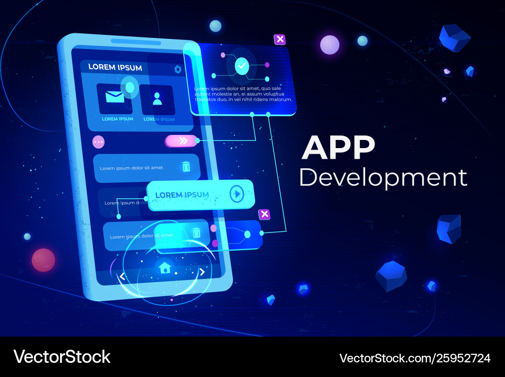 App Development Adaptive Layout Application Banner