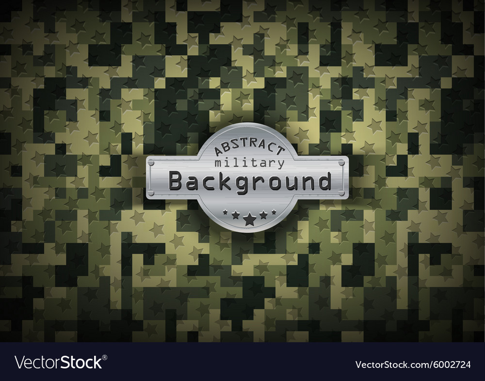 Camouflage military pixel art pattern background