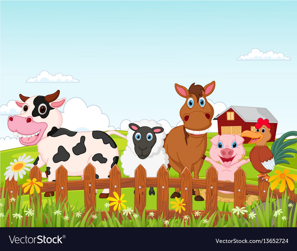 Farm Animals Cartoon | Free HD Wallpapers