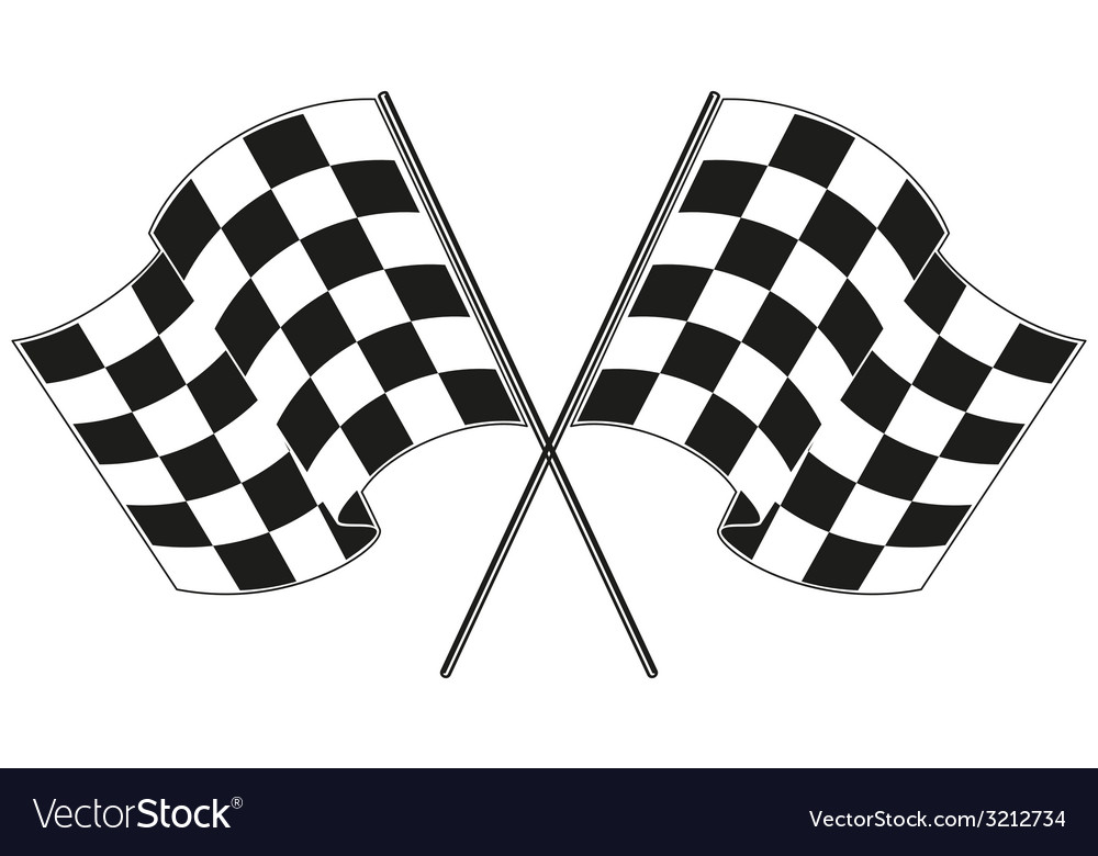 checkered-flag-racing-royalty-free-vector-image