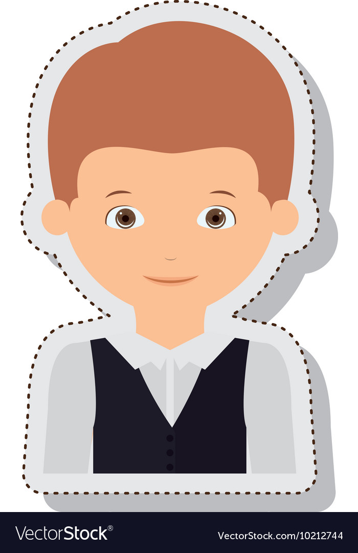 Young Man Male Isolated Royalty Free Vector Image Young Man Male Isolated Royalty Free Vector Image