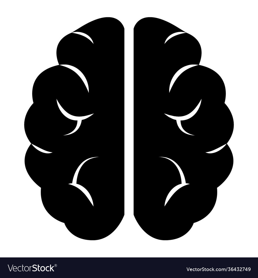 Brain Royalty Free Vector Image Vectorstock Brain Royalty Free Vector Image Vectorstock