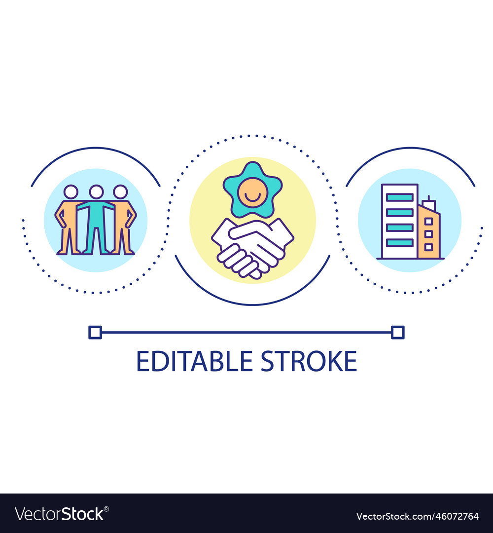 Supportive environment in workplace loop concept