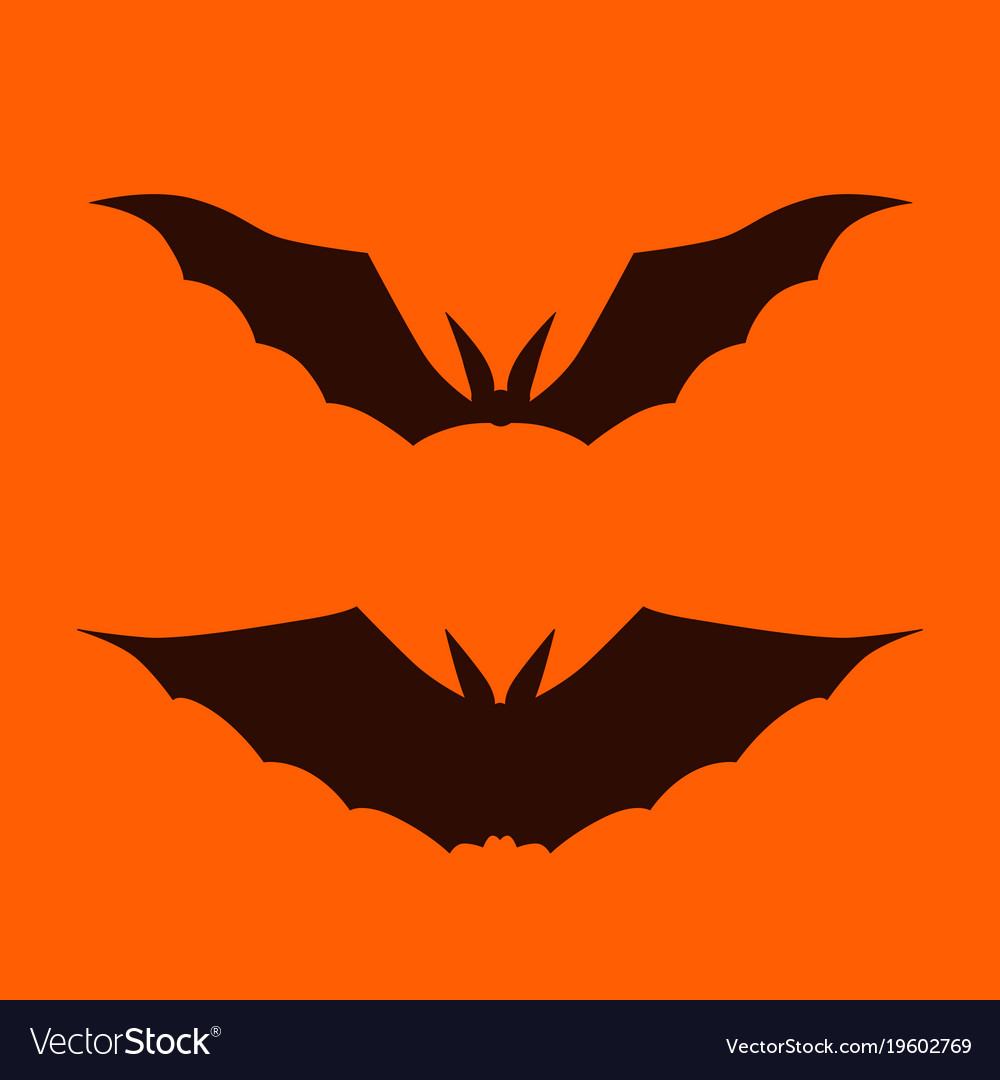 Bat dark Royalty Free Vector Image - VectorStock
