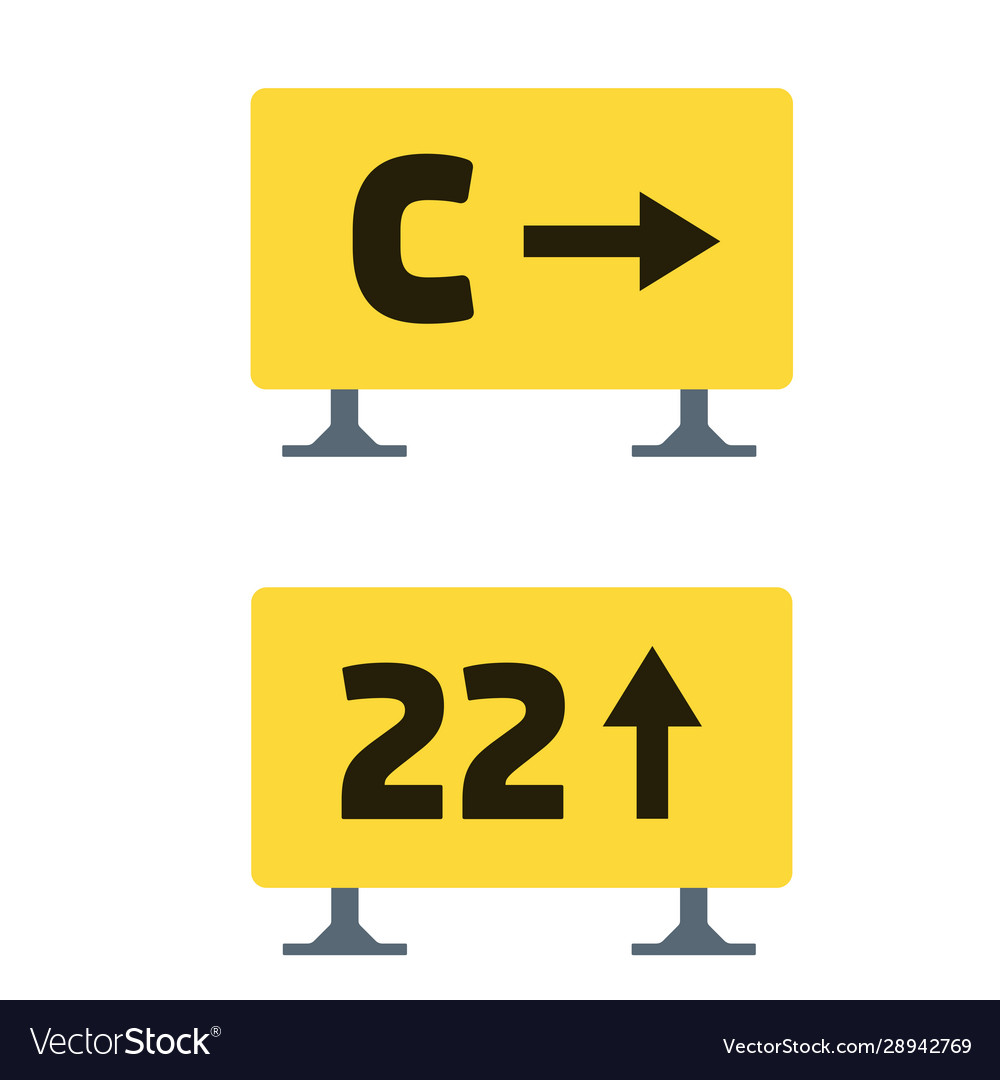 runway signs runway signs