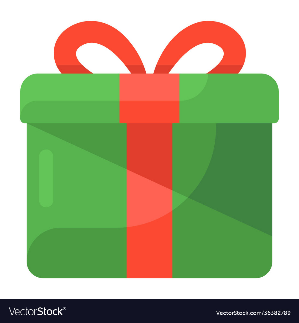 Wrapped gift Royalty Free Vector Image - VectorStock