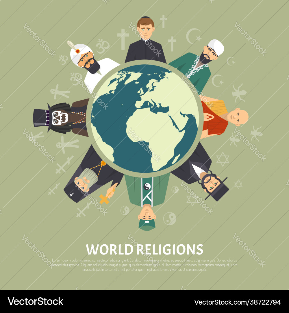 Religion confession Royalty Free Vector Image - VectorStock