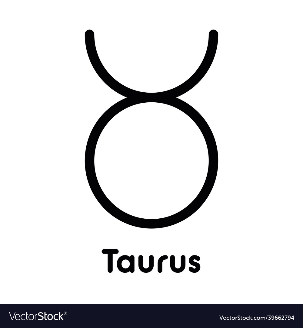 Taurus - astrological zodiac sign Royalty Free Vector Image