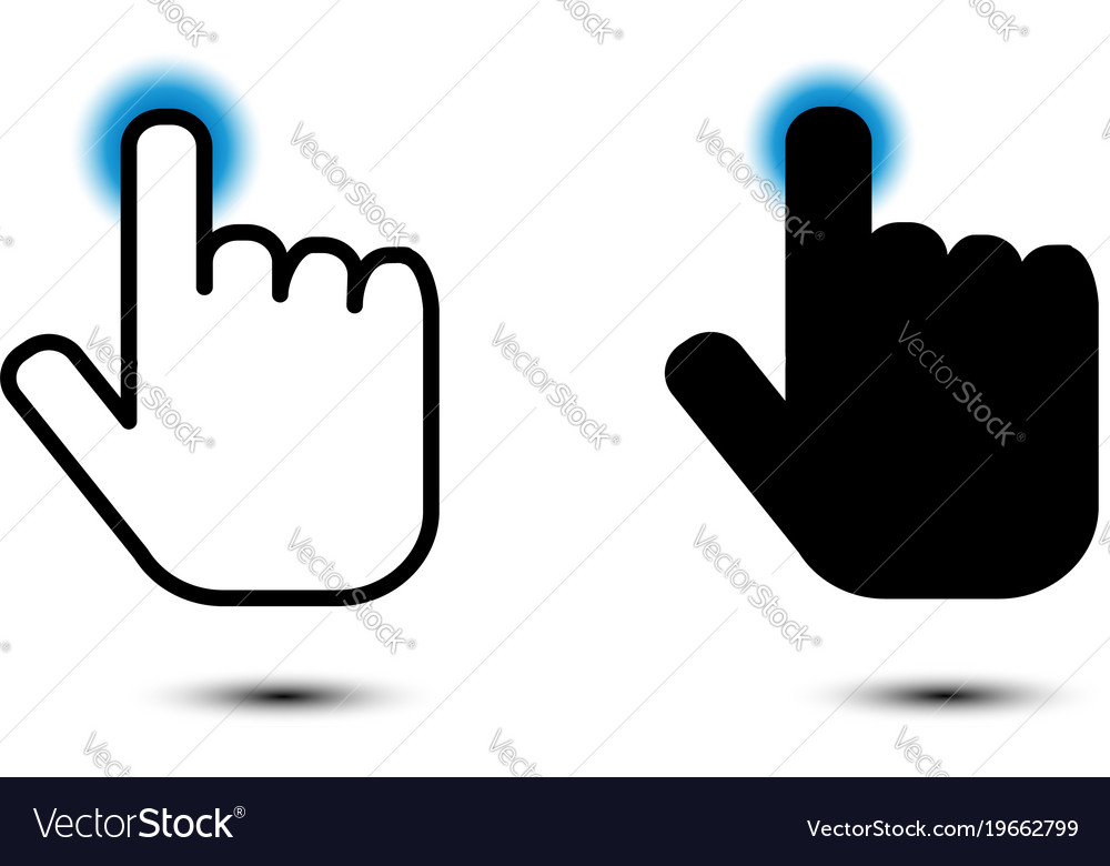 Click hand icon pointer